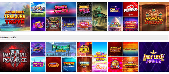 The 32Red Online Casino Game Selection in the UK