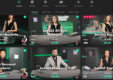 The bet365 Online Blackjack Casino
