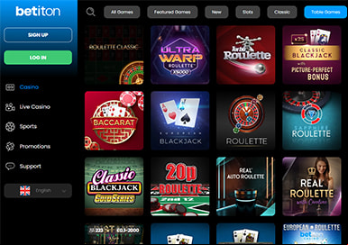 The Betiton Online Blackjack Casino