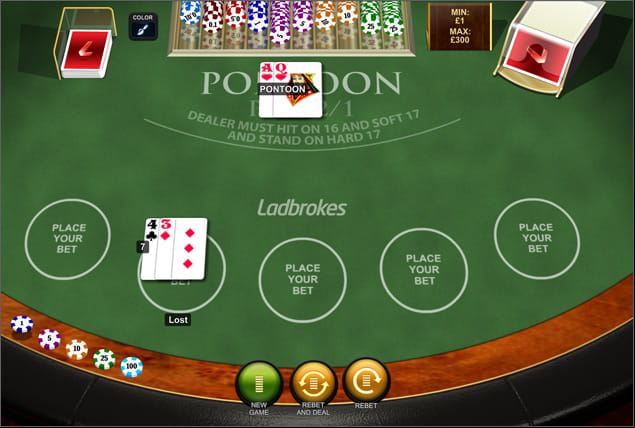 Play Pontoon for Free in Demo Mode!