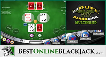 How to Play 21 Duel Blackjack
